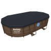 Каркасный бассейн Bestway Ротанг 56714 (427х250х100) с картриджным фильтром (Арт: 2-20837)