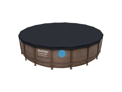 Каркасный бассейн Bestway Ротанг 56977 (549х122) с картриджным фильтром