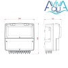 Панель управления дозацией Aquaviva K800 Kontrol pH-Rx-Cl-t° (Арт: 2-18092)