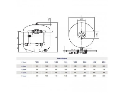 Фильтр Hayward HCFB921252LVA (D2350)