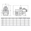 Насос Emaux SS050 (220В, 11 м3/ч, 0.5HP) (Арт: 2-5102)
