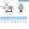 Насос Hayward HCP10251E KA250 МБ (220В, 44 м3/год, 2.5HP) (Арт: 2-17823)