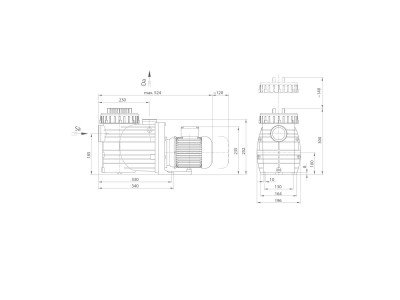 Насос Speck BADU ТОР ІІ/14 (220V, 14 м3/ч, 0.65кВт)