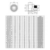 Муфта ПВХ Effast перехідна з нар. різьбленням d20x25x3/8" (Арт: 2-19065)