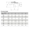 Муфта ПВХ Aquaviva с наружной резьбой 75х2-1/2" (Арт: 2-17046)