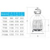Фільтр Emaux T600 Volumetric (14.6 м3/год, D610) (Арт: 2-17486)