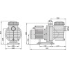 Насос AquaViva LX SWIM025M (220В, 4 м3/ч, 0.50HP) (Арт: 2-16824)