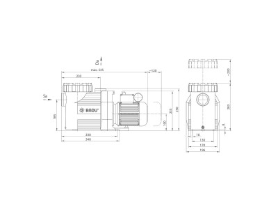 Насос Speck BADU Prime 20 (220В, 20 м3/ч, 1кВт)