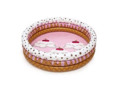 Детский надувной бассейн Bestway 51144 (160x38см) мороженое с фруктами
