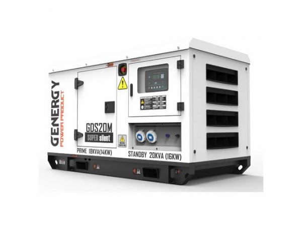 Генератор дизельный GENERGY GDS20M 16 кВт