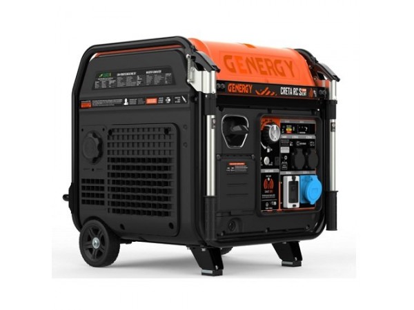 Генератор инверторный бензиновый GENERGY CRETA SILENT RC 7,5 кВт