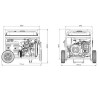 Генератор  бензиновый GENERGY TURBO 7000 7 кВт