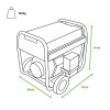 Генератор дизельный GENERGY LIMITED 7000D 6,5 кВт