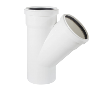 Трійник безшумний 110/58*67 SKOLAN (Ostendorf)