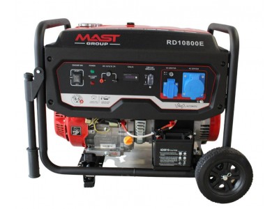 Бензиновый генератор MAST GROUP RD10800E