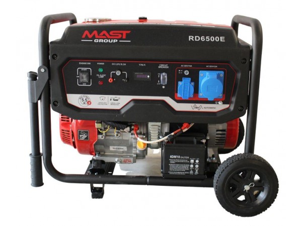 Бензиновый генератор MAST GROUP RD6500E