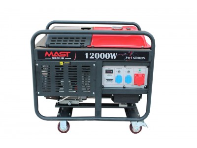 Бензиновый генераторMAST GROUP YH15000S