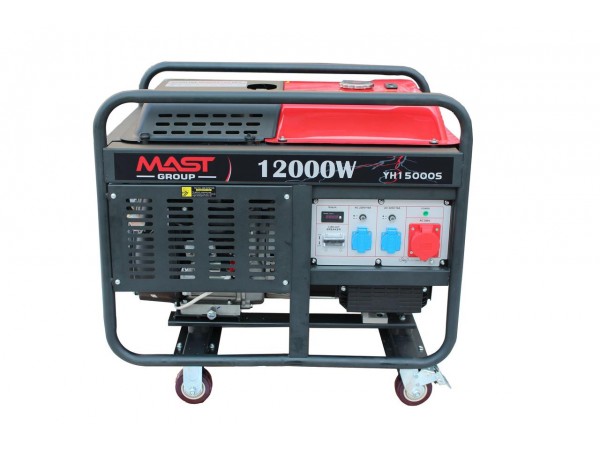 Бензиновый генераторMAST GROUP YH15000S