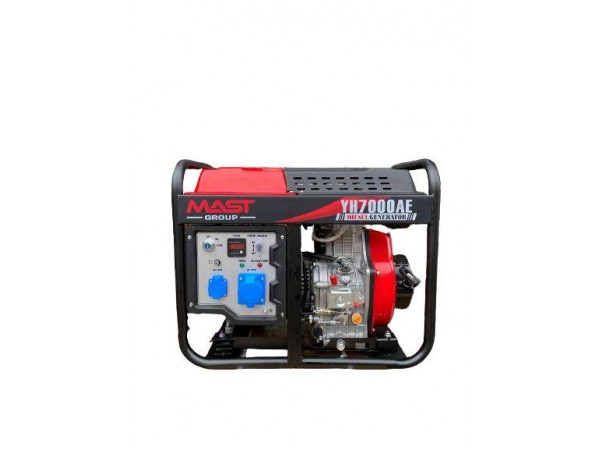 Дизельный генератор MAST GROUP YH7000AE