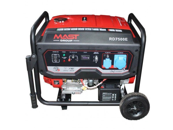 Бензиновый генератор MAST GROUP RD7500E