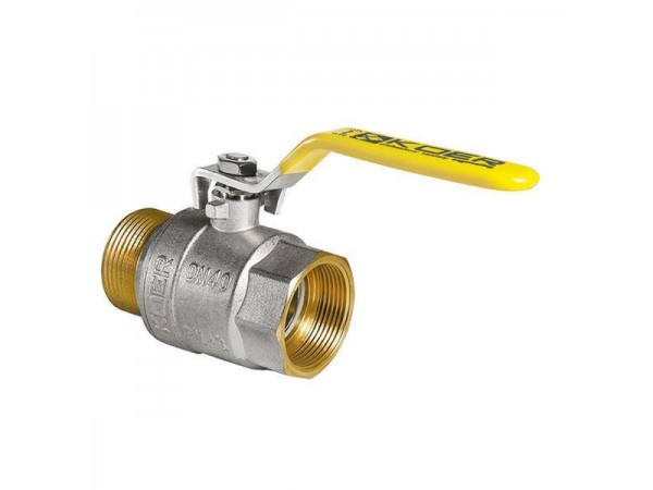 Кран шаровый KOER 1 1/2" ГШР ГАЗ (KR.215.G) (KR0126)
