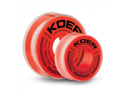 ФУМ лента для воды KOER STP-11 PRO 15M*0.2mm*19mm (KR2810)
