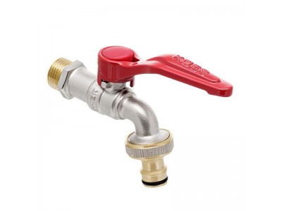 Кран полива KOER KR.247 - 1/2" с коннектором для быстрого подключения (KR3196)