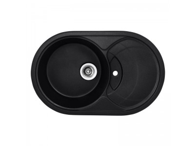 Мойка кухонная HAIBA HB8310-G226 BLACK 780x500x220 (HB0975)