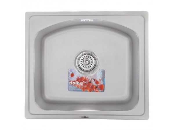 Мойка кухонная HAIBA 48x42 (satin) (HB0531)