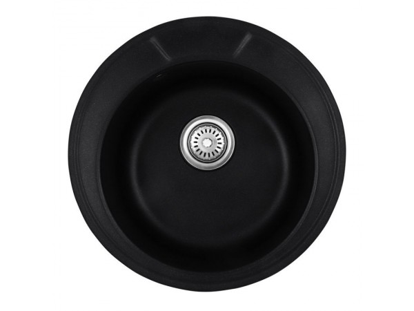 Мийка кухонна HAIBA HB8301-G226 BLACK 490x180 (HB0971)