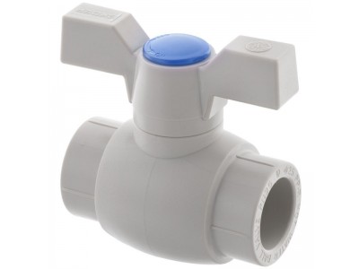 Кран шаровый PPR КШ KOER (бабочка) для горячей воды 25 (KOER K0182.PRO) (KP0235)