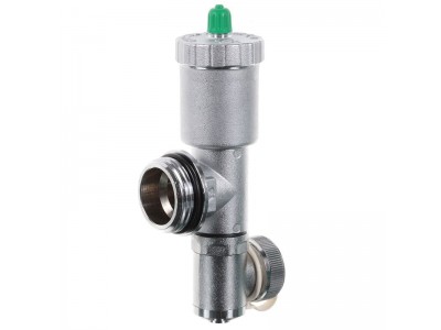 Концевая сливная группа Roho R610-100 - 1" (с воздухоотводчиком) (RO0152)