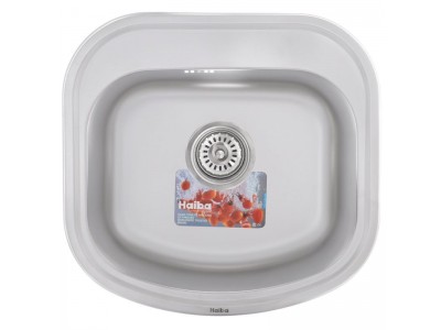 Мойка кухонная HAIBA 49x47 (satin) (HB0537)