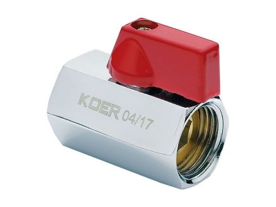 Кран "МИНИ" 1/2" ГГБ KOER KR.400 (KR0155)