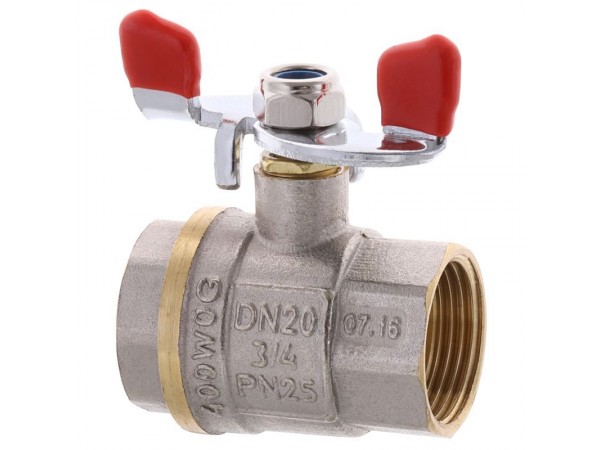 Кран шаровый WATERPRO 3/4" ГГБ (WP2903)
