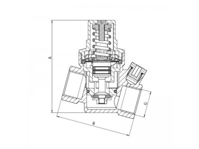 Редуктор давления KOER KR.1253 3/4” (KR2666)