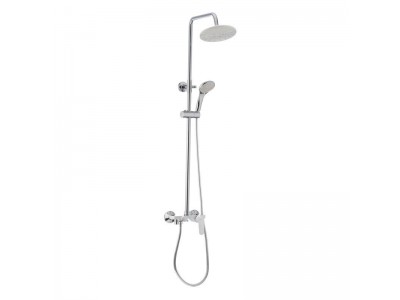 Душевая колонна со смесителем MIXXUS PREMIUM SOFIA White/Chr-009-J (MI1667)