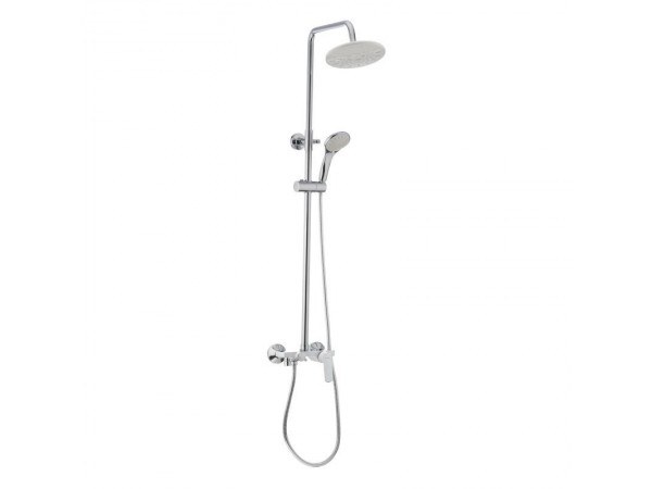 Душова колона із змішувачем MIXXUS PREMIUM SOFIA White/Chr-009-J (MI1667)