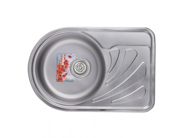 Мойка кухонная HAIBA 67x44 (decor) (HB0557)