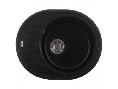 Мойка кухонная ZERIX ZS-6250R-14 Черный металлик (ZX4554)