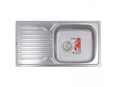 Мойка кухонная HAIBA 78x43 (satin) (HB0566)