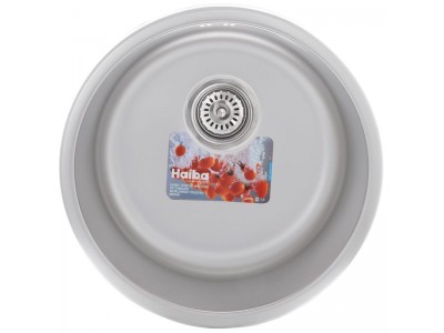 Мойка кухонная HAIBA 440 (satin) (HB0527)