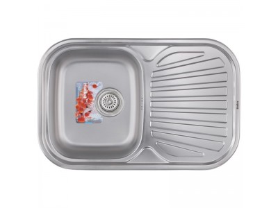 Мойка кухонная HAIBA 74x48 (satin) (HB0561)
