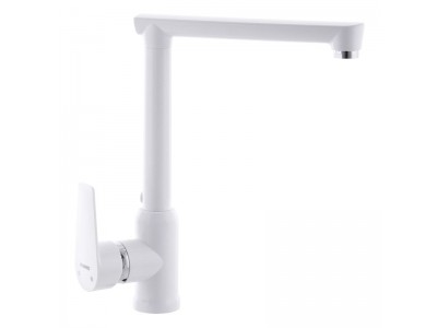 Смеситель для кухни PLAMIX Mario-017 White (без подводки) (PM0557)