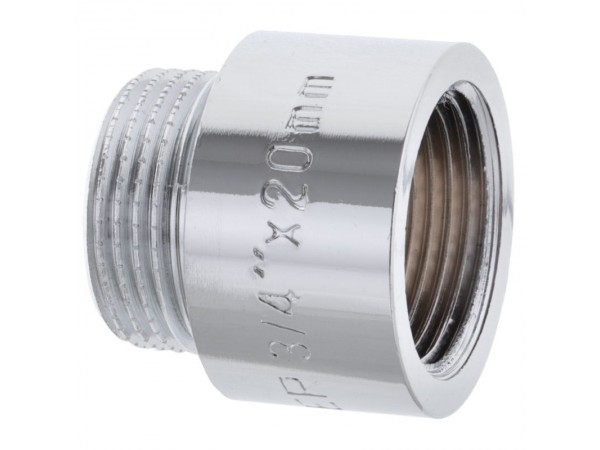Удлинитель 3/4"-20мм (хром) KOER KF.E08-20.CHR (KF0106)