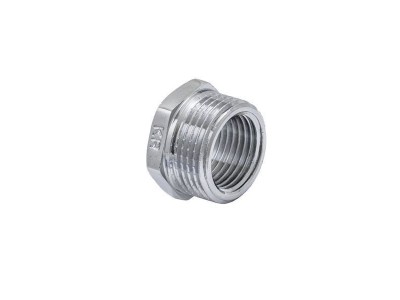 Футорка 1/2"х3/4" (хром) KOER KF.F0608.CHR (KF0134)