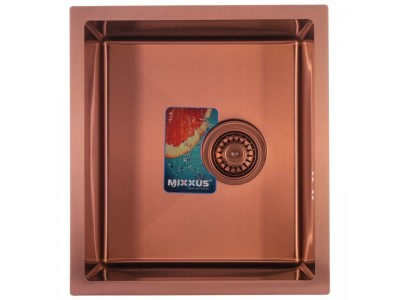 Мойка MIXXUS MX4843-220x1.0-PVD-BRONZE (MX0558)