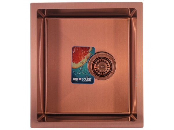 Мойка MIXXUS MX4843-220x1.0-PVD-BRONZE (MX0558)