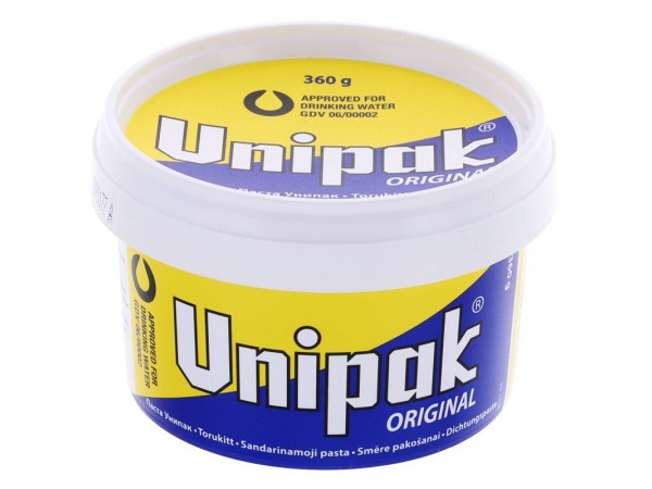 Паста для уплотнения резьбовых соединений UNIPAK 360г. (в банке) (UP0580)