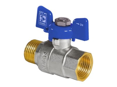 Кран шаровый KOER 3/4" ГШБ (KR.218.B) синий (KR2723)